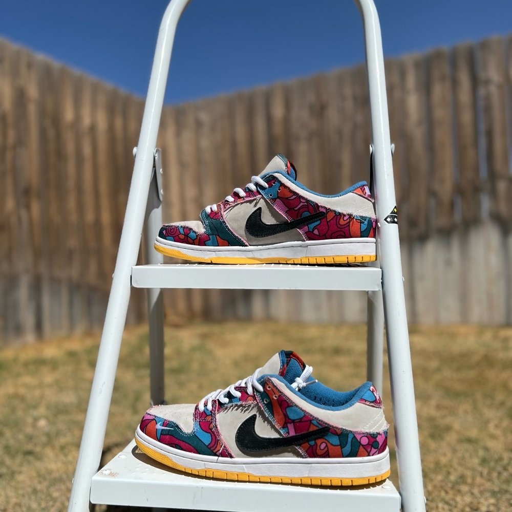 Nike SB Dunk Low Pro x Parra “Abstract Art” Sneakers US 10